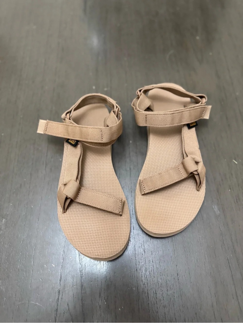 Teva Tan Classic Adjustable Strap Sandals size USW 9